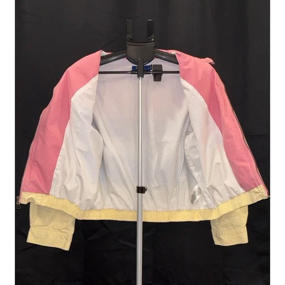 Polo Ralph Lauren Women's Pastel Color Block Poplin Windbreaker Jacket Size L - Picture 6 of 15